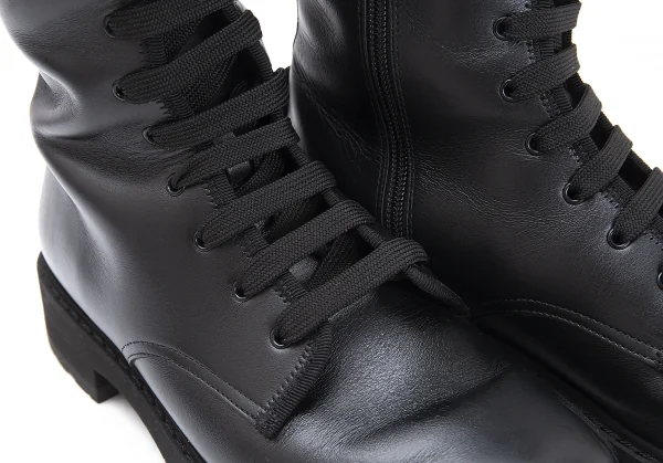 フェンディFENDI エンボスズッカストラップバイカーブーツ 40 黒40(25位) K-116885_011