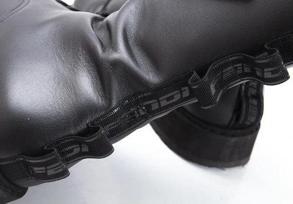 フェンディFENDI エンボスズッカストラップバイカーブーツ 40 黒40(25位) K-116885_005