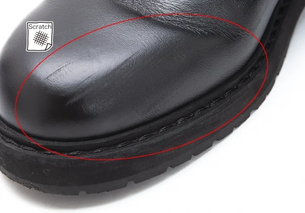 フェンディFENDI エンボスズッカストラップバイカーブーツ 40 黒40(25位) K-116885_009