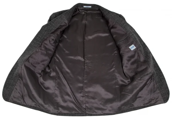 ケンゾー オムKENZO HOMME ピンストライプ4Bジャケット チャコール52 K-116889_012