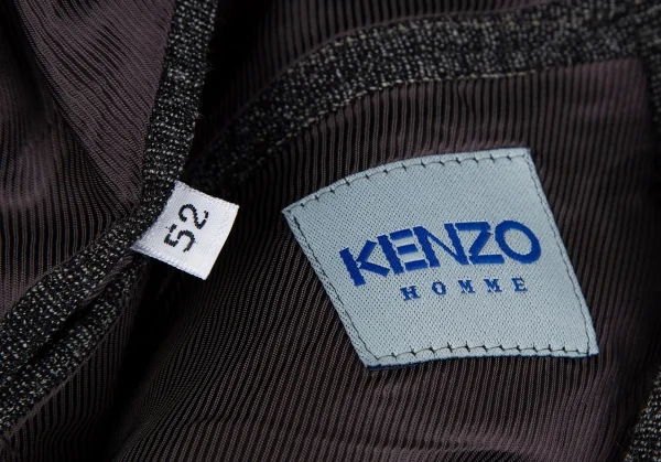 ケンゾー オムKENZO HOMME ピンストライプ4Bジャケット チャコール52 K-116889_015