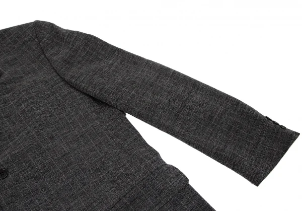 ケンゾー オムKENZO HOMME ピンストライプ4Bジャケット チャコール52 K-116889_005