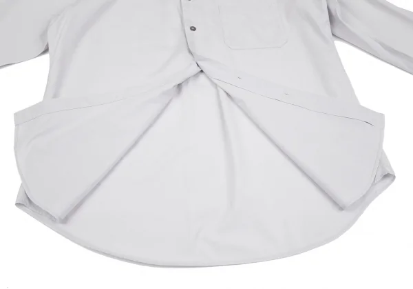 ヨウジヤマモトコスチュームドオムYohji Yamamoto COSTUME D'HOMME  ブロードレギュラーシャツ ライトグレー2 K-116896_012