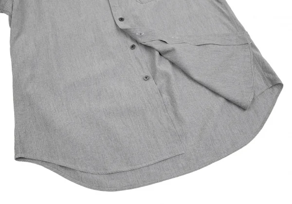 ヨウジヤマモトコスチュームドオムYohji Yamamoto COSTUME D'HOMME レギュラーシャツ グレー2 K-116898_011