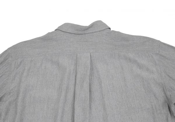 ヨウジヤマモトコスチュームドオムYohji Yamamoto COSTUME D'HOMME レギュラーシャツ グレー2 K-116898_013