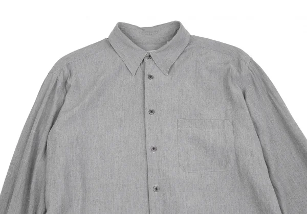 ヨウジヤマモトコスチュームドオムYohji Yamamoto COSTUME D'HOMME レギュラーシャツ グレー2 K-116898_002