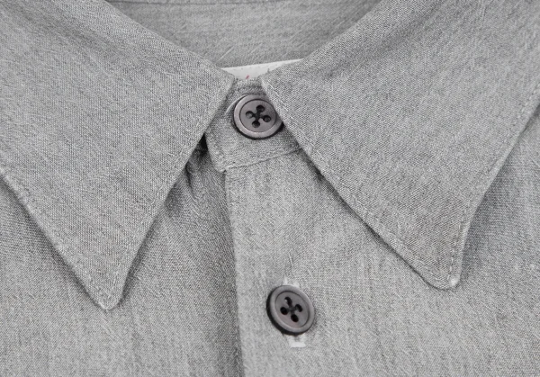 ヨウジヤマモトコスチュームドオムYohji Yamamoto COSTUME D'HOMME レギュラーシャツ グレー2 K-116898_003