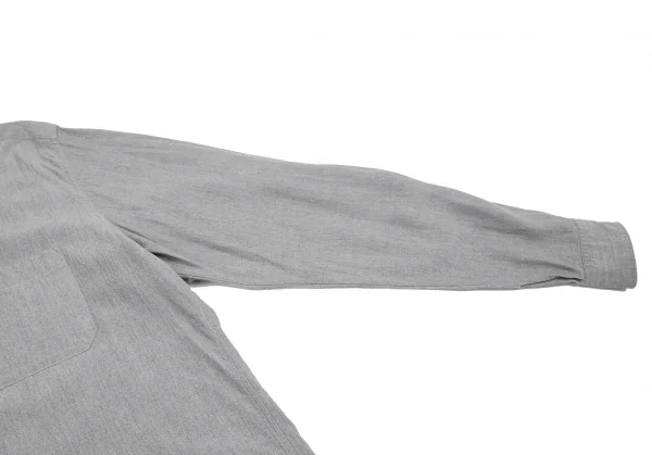 ヨウジヤマモトコスチュームドオムYohji Yamamoto COSTUME D'HOMME レギュラーシャツ グレー2 K-116898_006