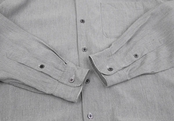 ヨウジヤマモトコスチュームドオムYohji Yamamoto COSTUME D'HOMME レギュラーシャツ グレー2 K-116898_007