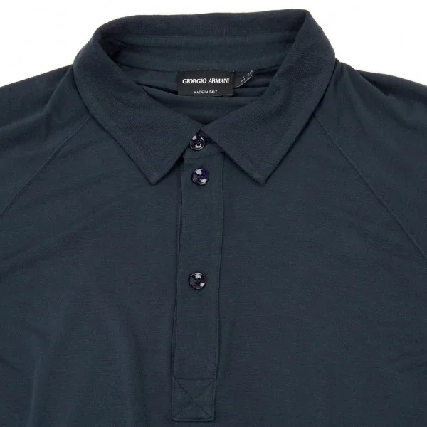 黒タグ ジョルジオ アルマーニ GIORGIO ARMANI BORGO21 半袖バンブー