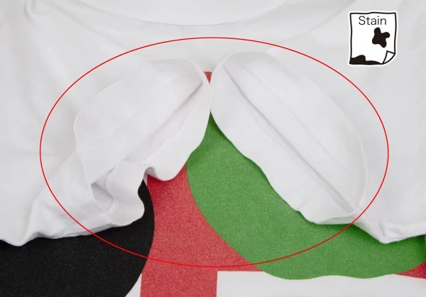 ザ ビートルズ コムデギャルソンTHE BEATLES COMME des GARCONSアップル&ユニオンジャックプリントTシャツ 白M K-116909_005