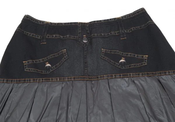 HIROKO BIS eSSeNtieL Trompe l'oeil Denim Printed Skirt K-116944_010