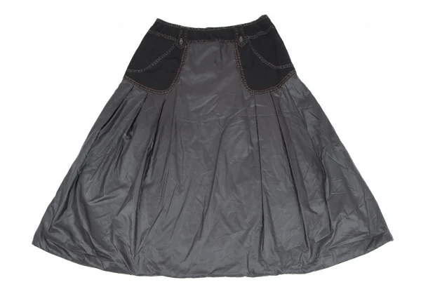 HIROKO BIS eSSeNtieL Trompe l'oeil Denim Printed Skirt K-116944_002