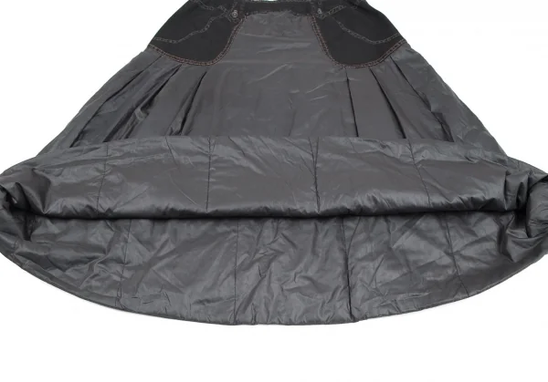 HIROKO BIS eSSeNtieL Trompe l'oeil Denim Printed Skirt K-116944_008