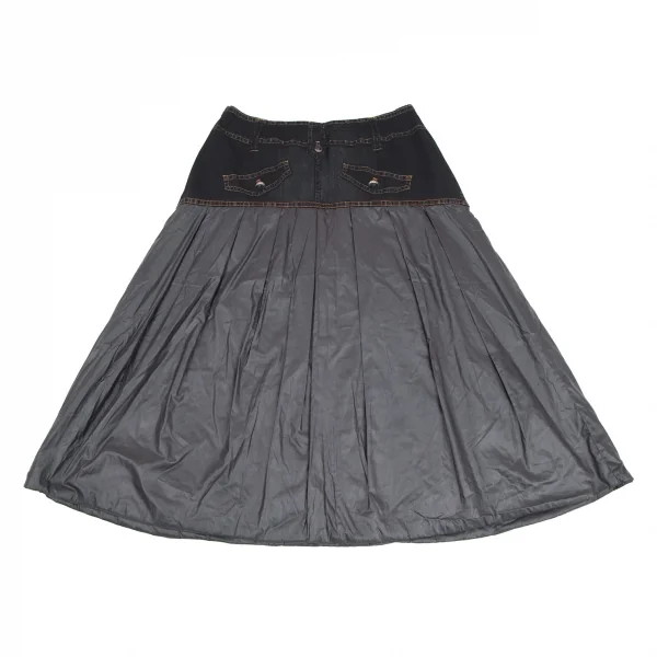 HIROKO BIS eSSeNtieL Trompe l'oeil Denim Printed Skirt K-116944_009