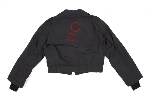 トリコ ヒロコビスTRICO HIROKO BIS ポリ中綿ジップアップショートジャケット 黒11 K-116948_013