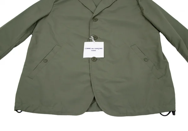 新品!コムデギャルソン オムCOMME des GARCONS HOMME ナイロンウェザーパッカリングジャケット カーキM K-116953_009