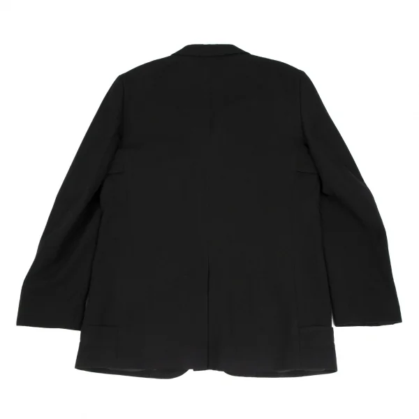 新品!コムデギャルソン オムドゥCOMME des GARCONS HOMME DEUX ウールくり抜きデザインジャケット 黒L K-116954_014