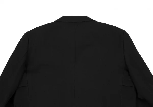 新品!コムデギャルソン オムドゥCOMME des GARCONS HOMME DEUX ウールくり抜きデザインジャケット 黒L K-116954_015