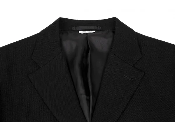 新品!コムデギャルソン オムドゥCOMME des GARCONS HOMME DEUX ウールくり抜きデザインジャケット 黒L K-116954_003