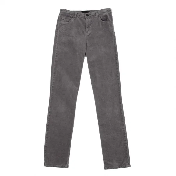 ジェイ ブランド セオリーリュクスJ BRAND for theory luxe ストレッチ畝なしコーデュロイスキニーパンツ グレー25 K-116972_001