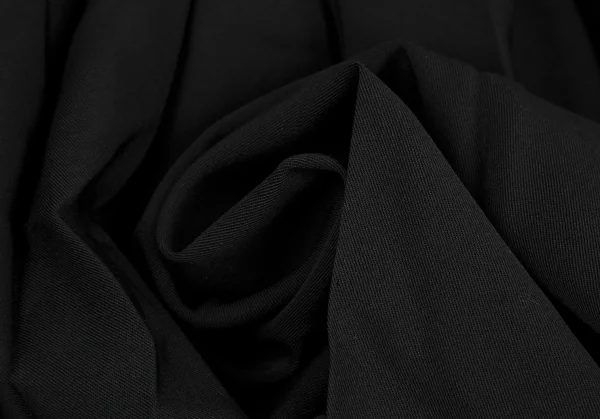 ヨウジヤマモト ファムYohji Yamamoto FEMME ウールギャバプリーツラップスカート 黒2 K-117002_010