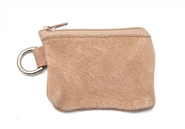 ヨウジヤマモトYohji Yamamoto PARFUMS レザー巾着 ベージュ K-117006_012