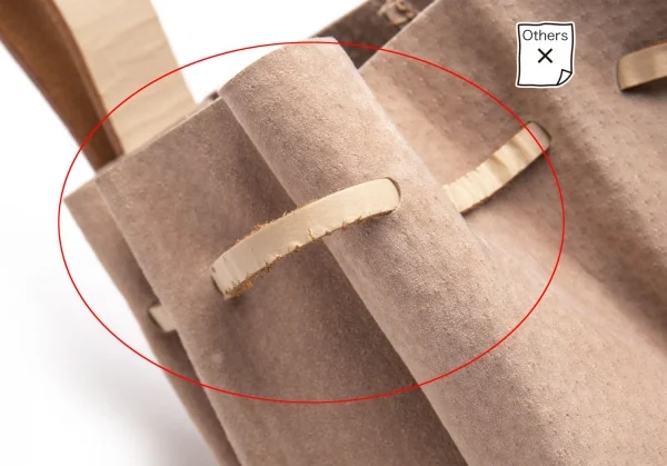 ヨウジヤマモトYohji Yamamoto PARFUMS レザー巾着 ベージュ K-117006_009