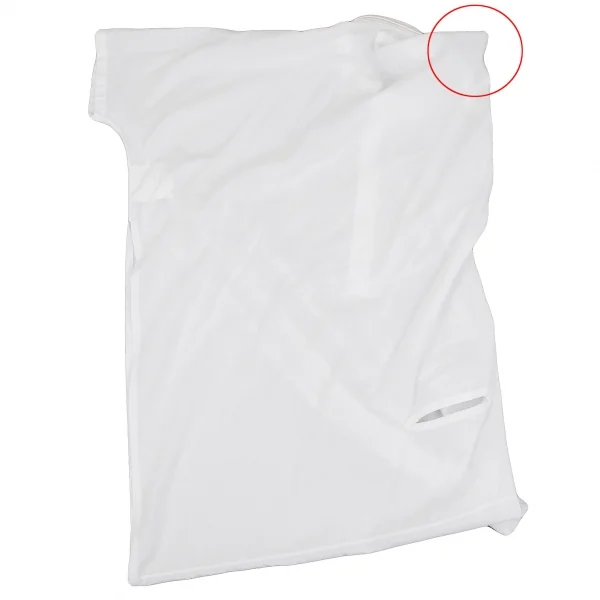 ジュンヤワタナベ コムデギャルソンJUNYA WATANABE COMME des GARCONS コットンリネン変形デザインプルオーバーシャツ 白S K-117025_012