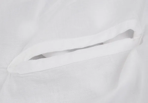 ジュンヤワタナベ コムデギャルソンJUNYA WATANABE COMME des GARCONS コットンリネン変形デザインプルオーバーシャツ 白S K-117025_014