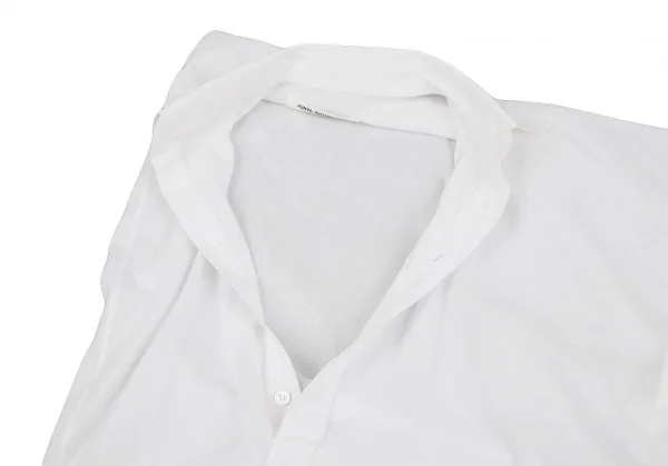 ジュンヤワタナベ コムデギャルソンJUNYA WATANABE COMME des GARCONS コットンリネン変形デザインプルオーバーシャツ 白S K-117025_005