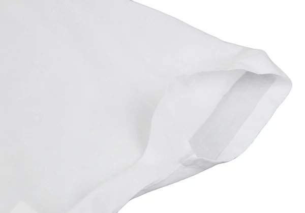 ジュンヤワタナベ コムデギャルソンJUNYA WATANABE COMME des GARCONS コットンリネン変形デザインプルオーバーシャツ 白S K-117025_007