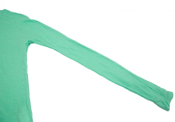 ヨウジヤマモト ノアールYohji Yamamoto NOIR ウールハイネックニットソー ライトグリーン2 K-117039_006