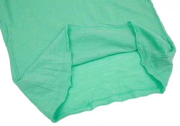 ヨウジヤマモト ノアールYohji Yamamoto NOIR ウールハイネックニットソー ライトグリーン2 K-117039_009