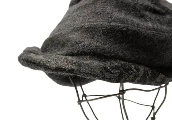 カシラCA4LA 異素材切替ワイヤーハット グレー K-117042_005