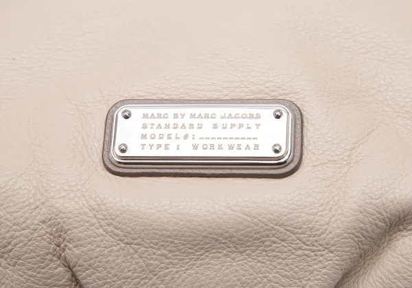 マークバイマークジェイコブスMARC by MARC JACOBS 2WAYレザーショルダーバッグ ベージュ K-117063_006