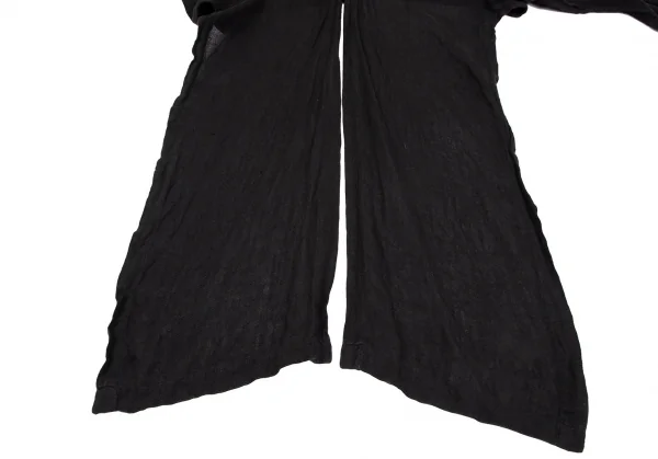 コムデギャルソン フランスCOMME des GARCONS FRANCE ショールボレロシャツ 黒S K-117087_010