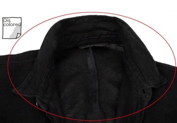 コムデギャルソン フランスCOMME des GARCONS FRANCE ショールボレロシャツ 黒S K-117087_004