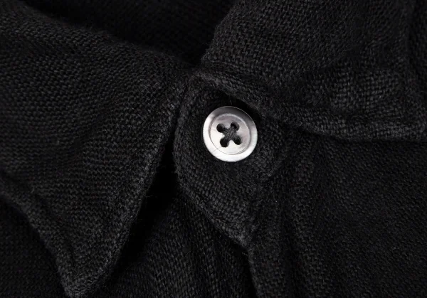 コムデギャルソン フランスCOMME des GARCONS FRANCE ショールボレロシャツ 黒S K-117087_005