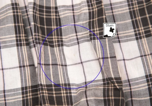 オールドイングランドOLD ENGLAND チェックギャザートップス 黒アイボリー36 K-117139_006