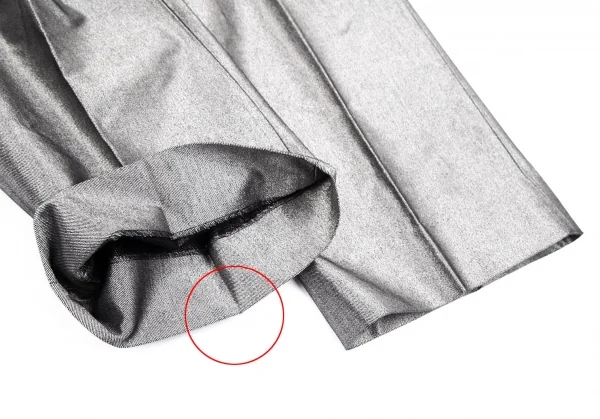 コムデギャルソン オムプリュスCOMME des GARCONS HOMME PLUS メタリックホックボタンジャケットセットアップスーツ シルバーM・L K-117142_014