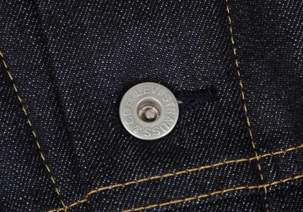 ジュンヤワタナベ マン コムデギャルソン×リーバイスJUNYA WATANABE MAN COMME des GARCONS×Levi's スタジャン袖ボア襟デニムジャケット 紺白L K-117207_004