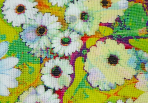 イッセイミヤケ ミーISSEY MIYAKE me フローラルプリントストレッチプリーツハイネックTシャツ 黄マルチF K-117214_009