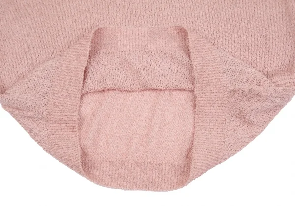 ケイタマルヤマKEITA MARUYAMA 小花刺繍半袖ニット ピンクM K-117241_009