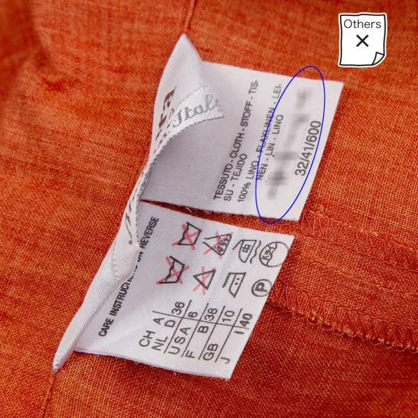 マックスマーラMax Mara リネンノースリーブロングジャケット オレンジ40 K-117287_018