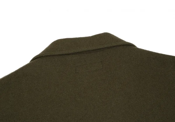 ワイズY's ウールナイロンジップポケットジャケット オリーブM位 K-117299_016