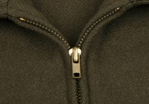 ワイズY's ウールナイロンジップポケットジャケット オリーブM位 K-117299_004