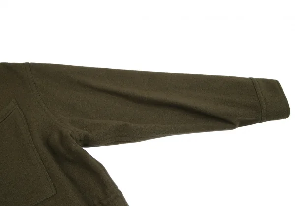 ワイズY's ウールナイロンジップポケットジャケット オリーブM位 K-117299_005