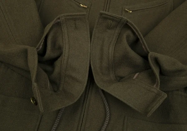 ワイズY's ウールナイロンジップポケットジャケット オリーブM位 K-117299_008