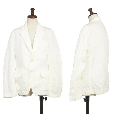 COMME des GARCONS COMME des GARCONS Checker Jacquard Jacket